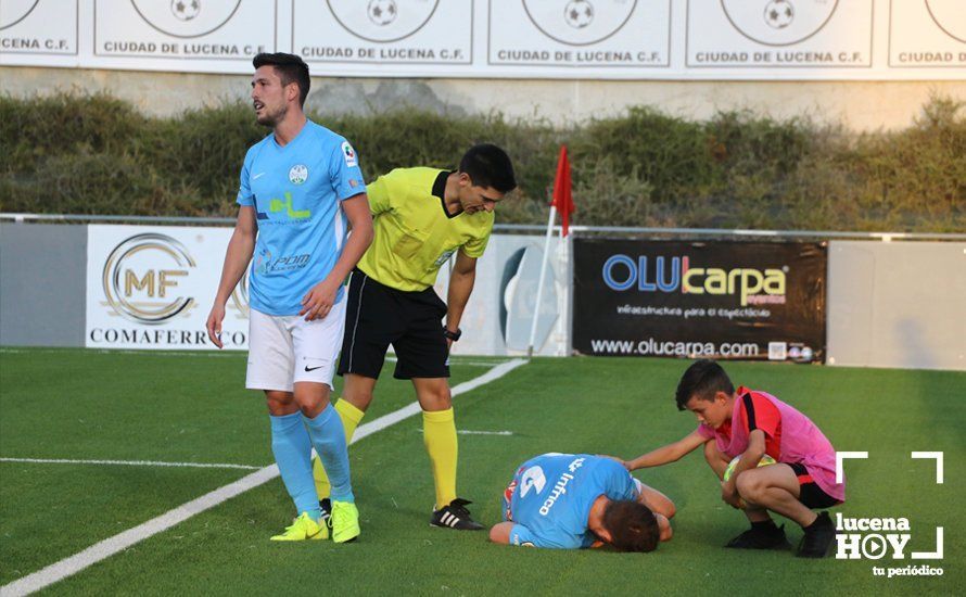 GALERÍA: El Ciudad de Lucena pierde dos puntos frente al Utrera en el último suspiro (1-1)