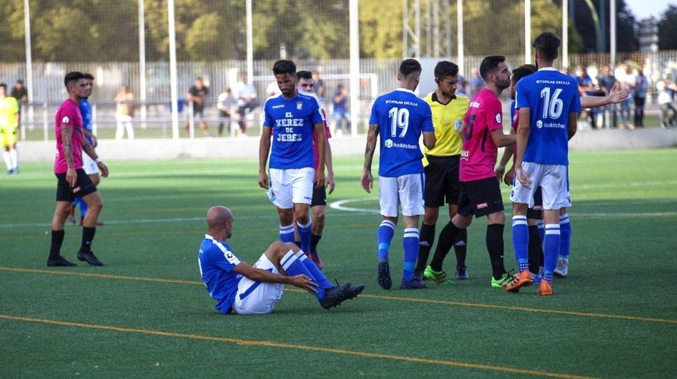  Un momento del partido disputado en Jerez.  Foto: www.xerezclubdeportivo.es 