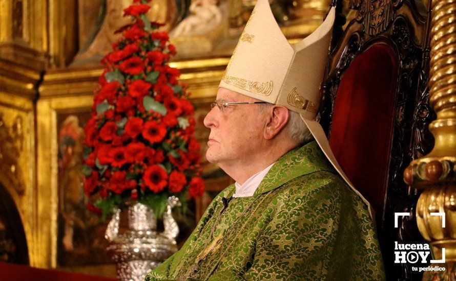 GALERÍA: El Cardenal Carlos Amigo Vallejo preside la función religiosa del 50 Aniversario de la Cofradía del Amor y Paz