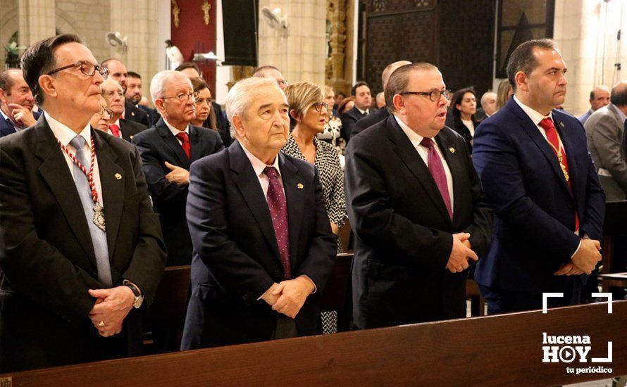 GALERÍA: El Cardenal Carlos Amigo Vallejo preside la función religiosa del 50 Aniversario de la Cofradía del Amor y Paz