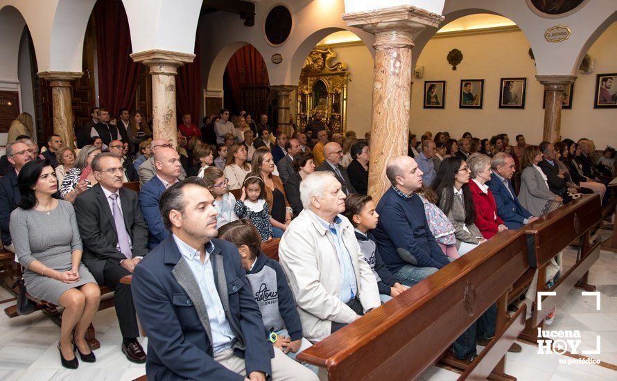 GALERÍA: El juez Esteban Rondón ofrenda los frutos del campo a María Stma. de Araceli