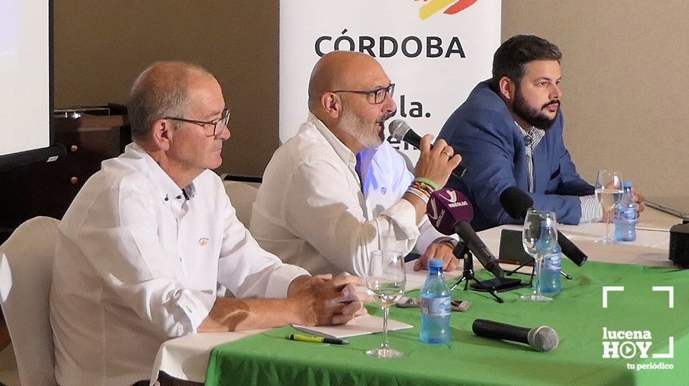  Gutiérrez, Hernández y Pulido en el acto sobre MENAS celebrado en septiembre pasado 