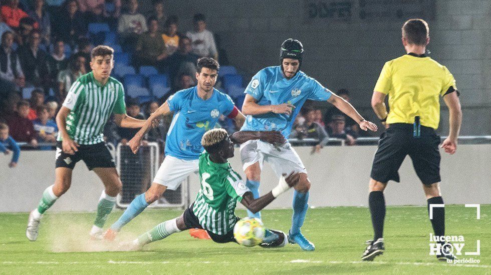  Un partido del Ciudad de Lucena en la pasada temporada 