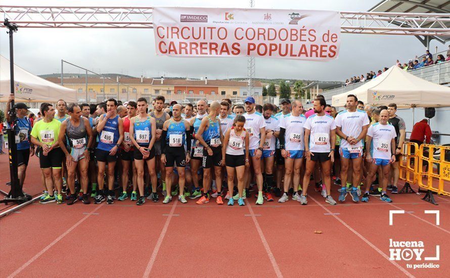 GALERÍA I: XXI Carrera Popular Ciudad de Lucena: Todo el mundo a correr: La salida y el recorrido urbano