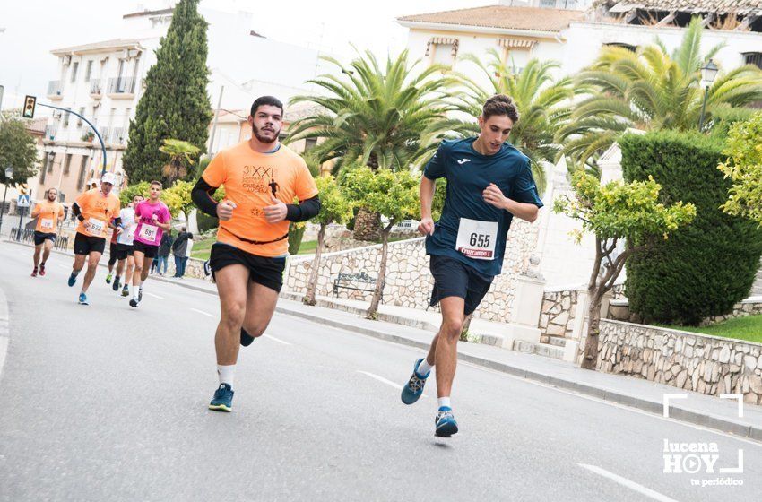 GALERÍA I: XXI Carrera Popular Ciudad de Lucena: Todo el mundo a correr: La salida y el recorrido urbano