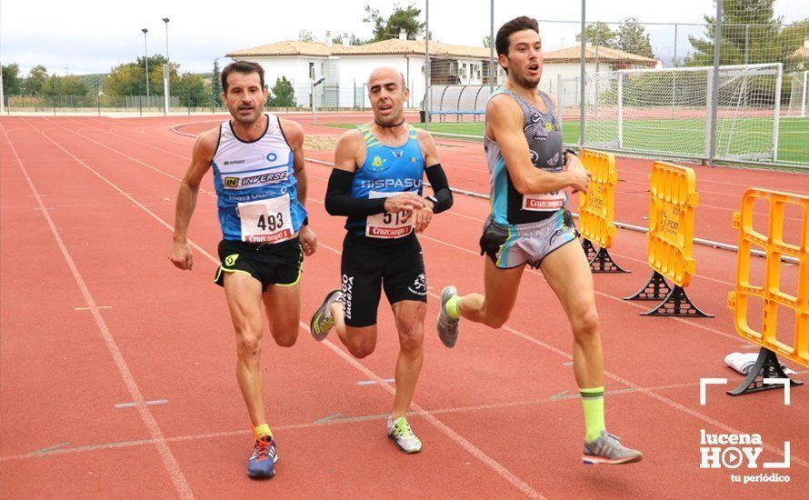 GALERÍA II: XXI Carrera Popular de Lucena / Línea de meta y podios de la prueba absoluta