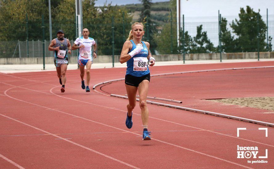 GALERÍA II: XXI Carrera Popular de Lucena / Línea de meta y podios de la prueba absoluta