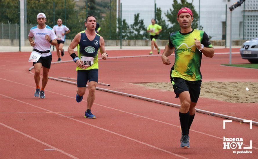 GALERÍA II: XXI Carrera Popular de Lucena / Línea de meta y podios de la prueba absoluta