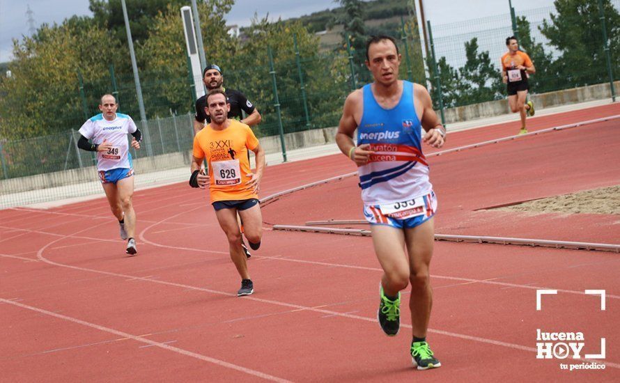 GALERÍA II: XXI Carrera Popular de Lucena / Línea de meta y podios de la prueba absoluta