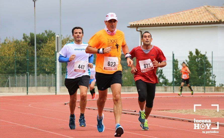 GALERÍA II: XXI Carrera Popular de Lucena / Línea de meta y podios de la prueba absoluta