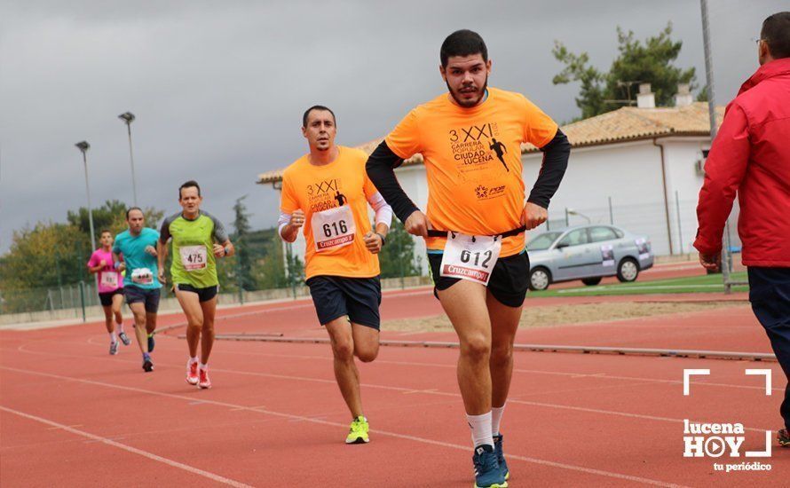 GALERÍA II: XXI Carrera Popular de Lucena / Línea de meta y podios de la prueba absoluta