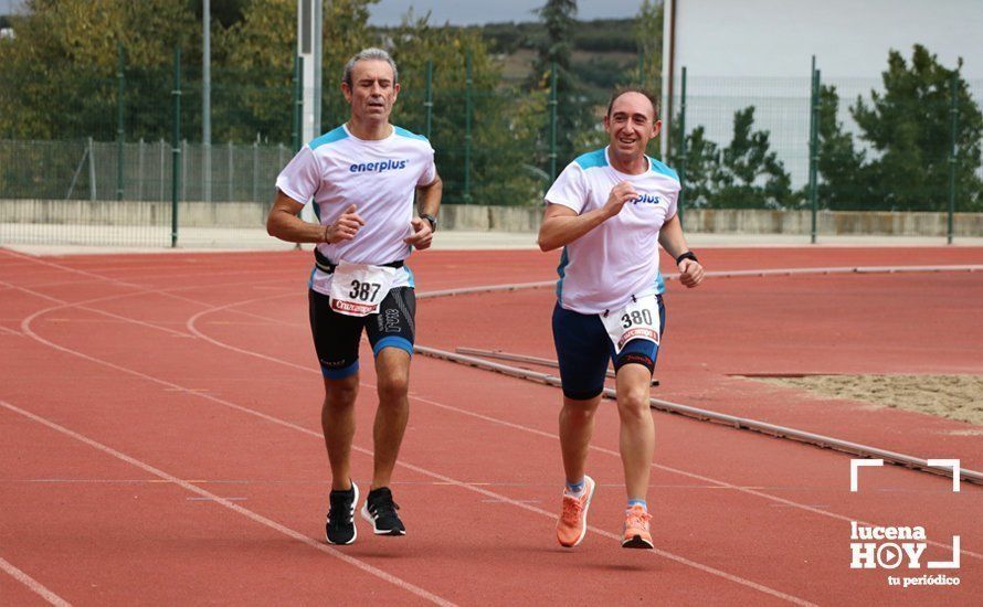 GALERÍA II: XXI Carrera Popular de Lucena / Línea de meta y podios de la prueba absoluta