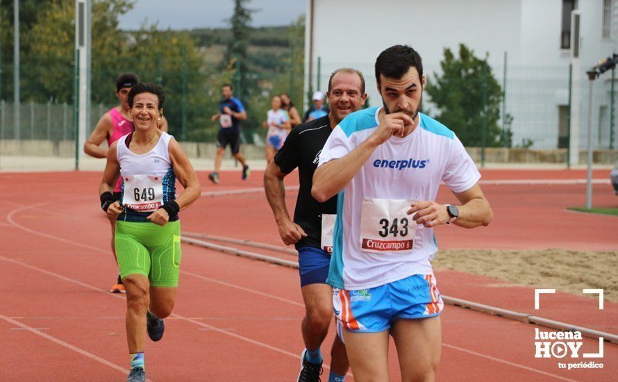 GALERÍA II: XXI Carrera Popular de Lucena / Línea de meta y podios de la prueba absoluta