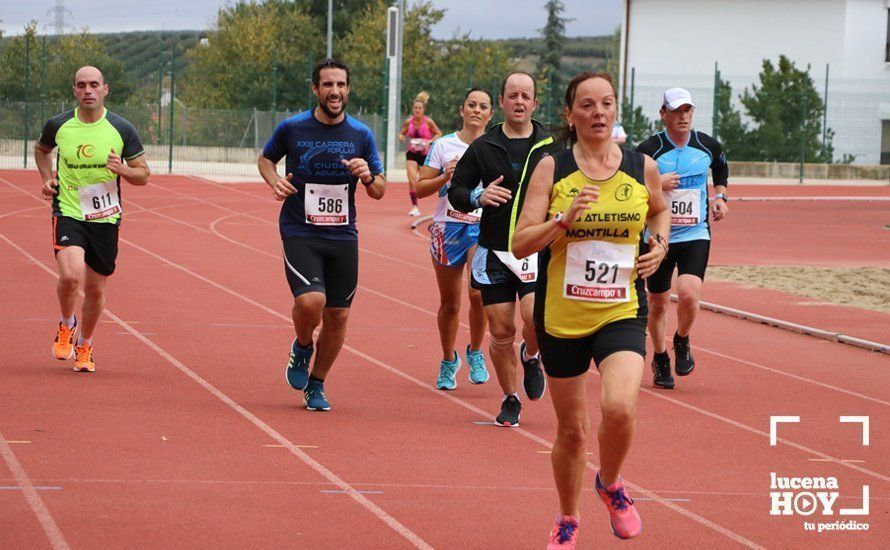 GALERÍA II: XXI Carrera Popular de Lucena / Línea de meta y podios de la prueba absoluta