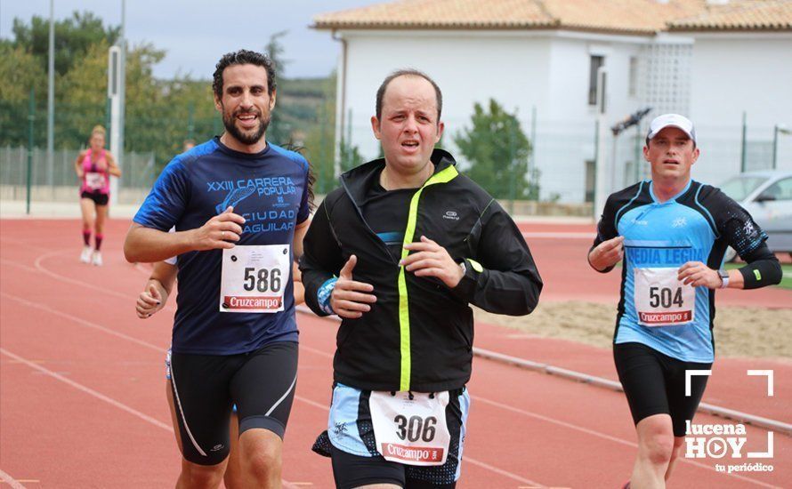 GALERÍA II: XXI Carrera Popular de Lucena / Línea de meta y podios de la prueba absoluta