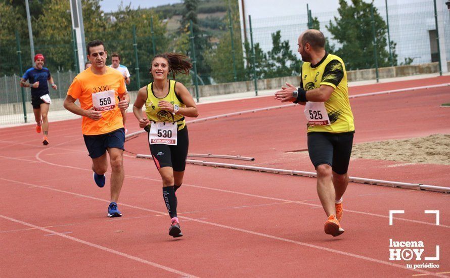 GALERÍA II: XXI Carrera Popular de Lucena / Línea de meta y podios de la prueba absoluta