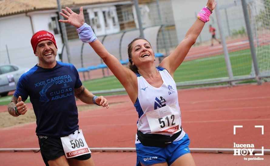 GALERÍA II: XXI Carrera Popular de Lucena / Línea de meta y podios de la prueba absoluta