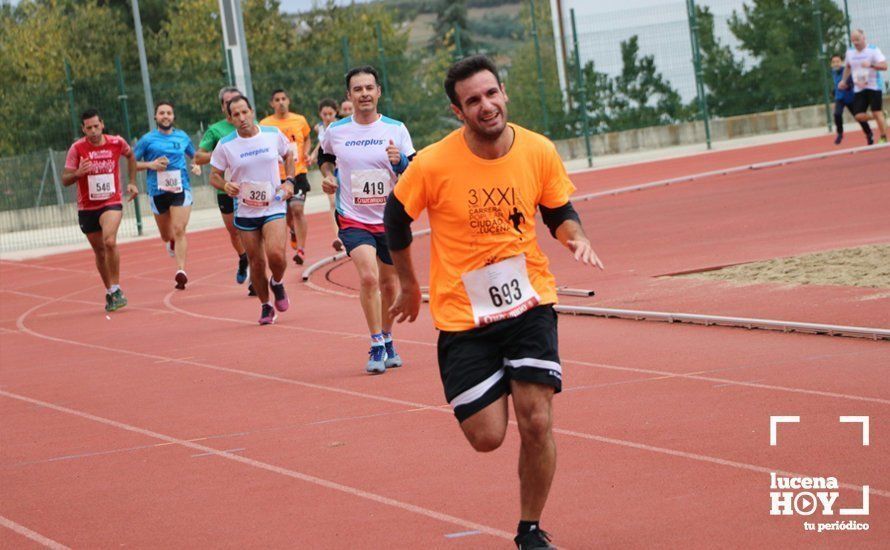 GALERÍA II: XXI Carrera Popular de Lucena / Línea de meta y podios de la prueba absoluta