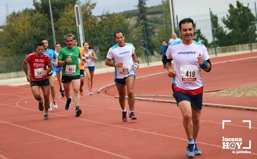 GALERÍA II: XXI Carrera Popular de Lucena / Línea de meta y podios de la prueba absoluta