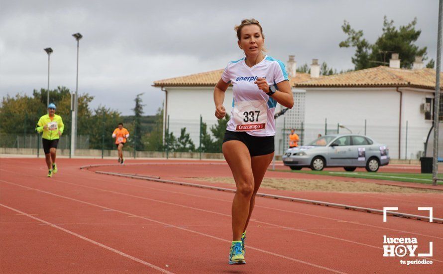 GALERÍA II: XXI Carrera Popular de Lucena / Línea de meta y podios de la prueba absoluta