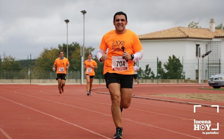 GALERÍA II: XXI Carrera Popular de Lucena / Línea de meta y podios de la prueba absoluta