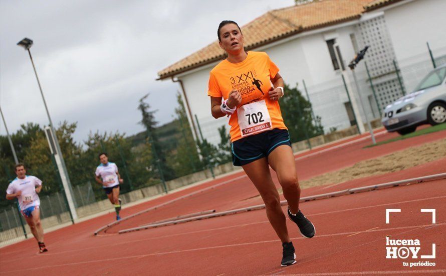 GALERÍA II: XXI Carrera Popular de Lucena / Línea de meta y podios de la prueba absoluta