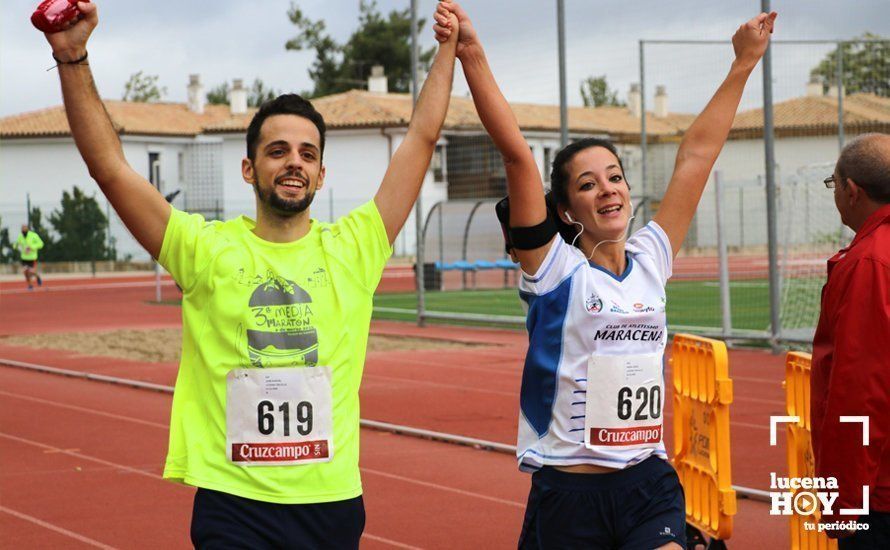 GALERÍA II: XXI Carrera Popular de Lucena / Línea de meta y podios de la prueba absoluta