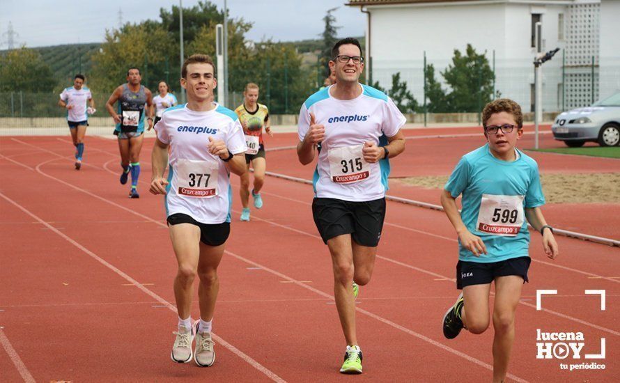 GALERÍA II: XXI Carrera Popular de Lucena / Línea de meta y podios de la prueba absoluta