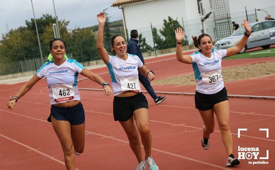 GALERÍA II: XXI Carrera Popular de Lucena / Línea de meta y podios de la prueba absoluta