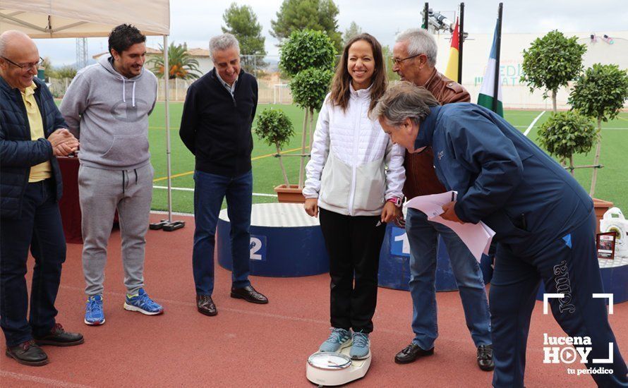 GALERÍA II: XXI Carrera Popular de Lucena / Línea de meta y podios de la prueba absoluta