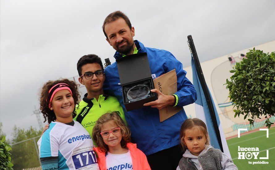 GALERÍA II: XXI Carrera Popular de Lucena / Línea de meta y podios de la prueba absoluta