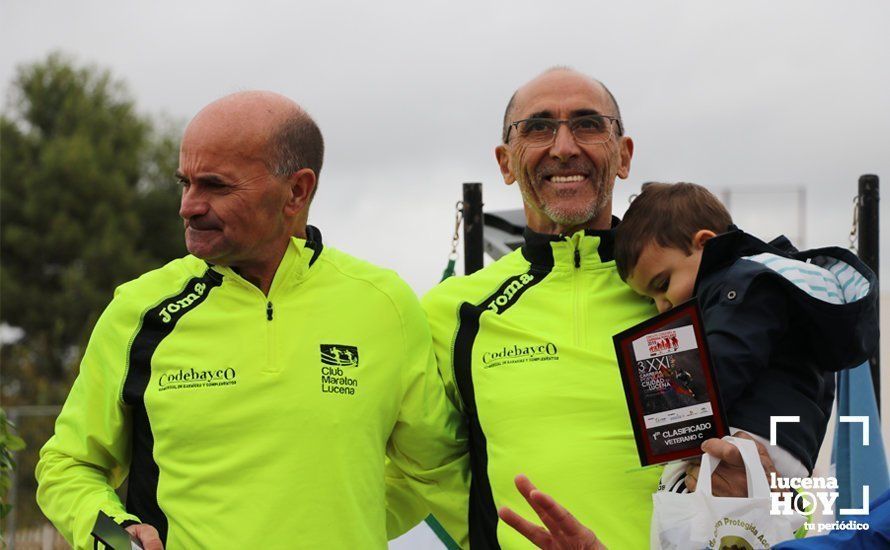 GALERÍA II: XXI Carrera Popular de Lucena / Línea de meta y podios de la prueba absoluta GALERÍA II: XXI Carrera Popular de Lucena / Línea de meta y podios de la prueba absoluta
