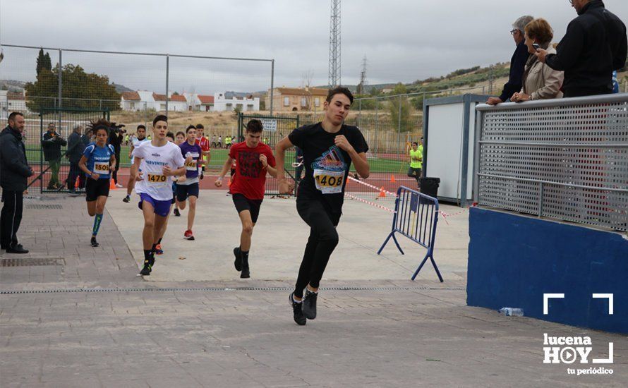 GALERÍA III: XXI Carrera Popular Ciudad de Lucena: Categorías Juvenil, Cadete e Infantil