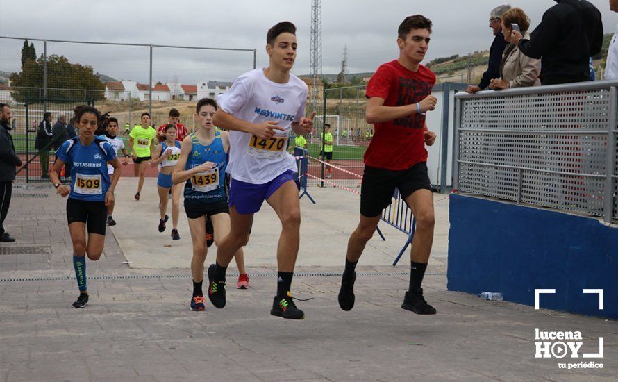 GALERÍA III: XXI Carrera Popular Ciudad de Lucena: Categorías Juvenil, Cadete e Infantil