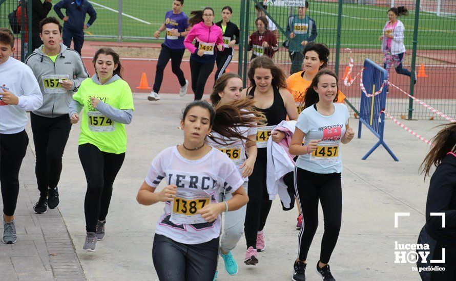 GALERÍA III: XXI Carrera Popular Ciudad de Lucena: Categorías Juvenil, Cadete e Infantil