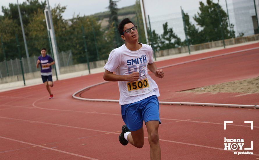 GALERÍA III: XXI Carrera Popular Ciudad de Lucena: Categorías Juvenil, Cadete e Infantil