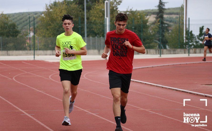 GALERÍA III: XXI Carrera Popular Ciudad de Lucena: Categorías Juvenil, Cadete e Infantil