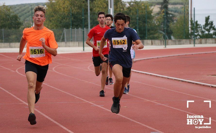 GALERÍA III: XXI Carrera Popular Ciudad de Lucena: Categorías Juvenil, Cadete e Infantil