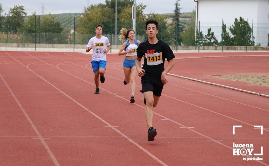 GALERÍA III: XXI Carrera Popular Ciudad de Lucena: Categorías Juvenil, Cadete e Infantil