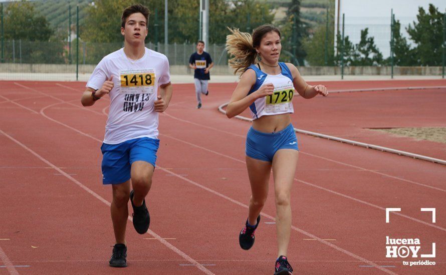 GALERÍA III: XXI Carrera Popular Ciudad de Lucena: Categorías Juvenil, Cadete e Infantil