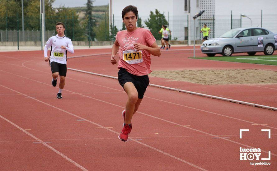 GALERÍA III: XXI Carrera Popular Ciudad de Lucena: Categorías Juvenil, Cadete e Infantil