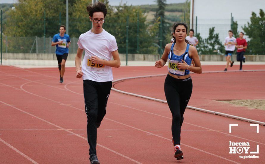 GALERÍA III: XXI Carrera Popular Ciudad de Lucena: Categorías Juvenil, Cadete e Infantil