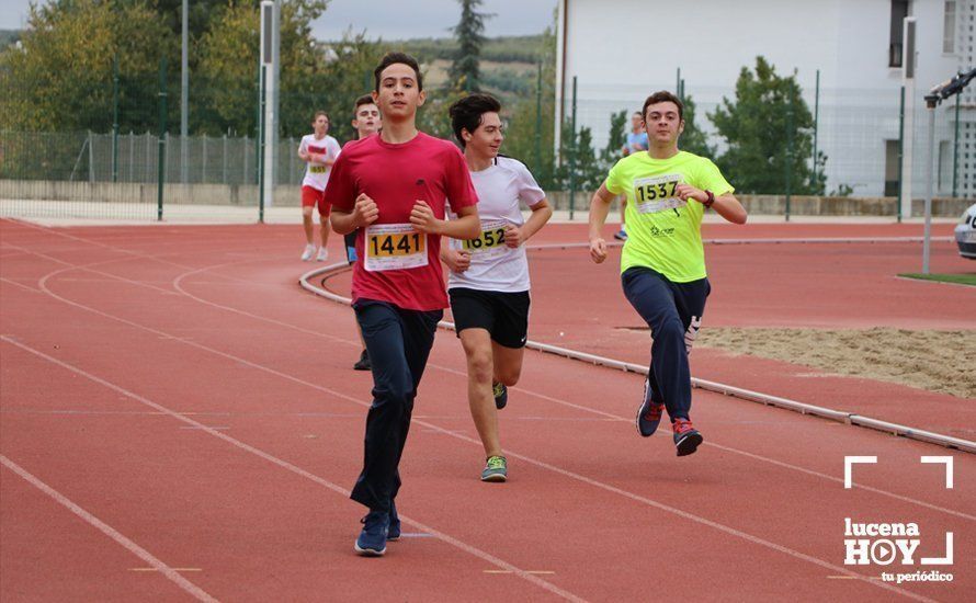 GALERÍA III: XXI Carrera Popular Ciudad de Lucena: Categorías Juvenil, Cadete e Infantil