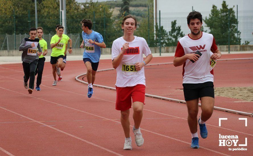 GALERÍA III: XXI Carrera Popular Ciudad de Lucena: Categorías Juvenil, Cadete e Infantil