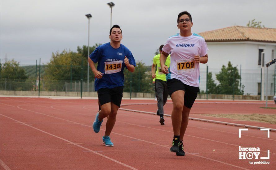 GALERÍA III: XXI Carrera Popular Ciudad de Lucena: Categorías Juvenil, Cadete e Infantil