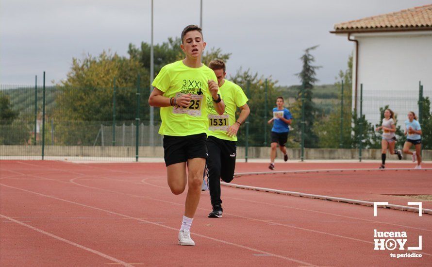 GALERÍA III: XXI Carrera Popular Ciudad de Lucena: Categorías Juvenil, Cadete e Infantil