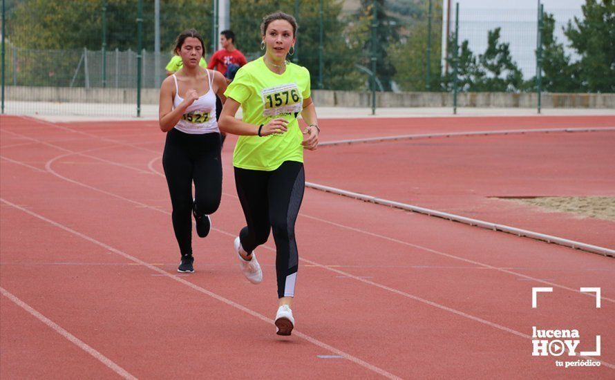 GALERÍA III: XXI Carrera Popular Ciudad de Lucena: Categorías Juvenil, Cadete e Infantil