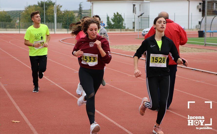 GALERÍA III: XXI Carrera Popular Ciudad de Lucena: Categorías Juvenil, Cadete e Infantil