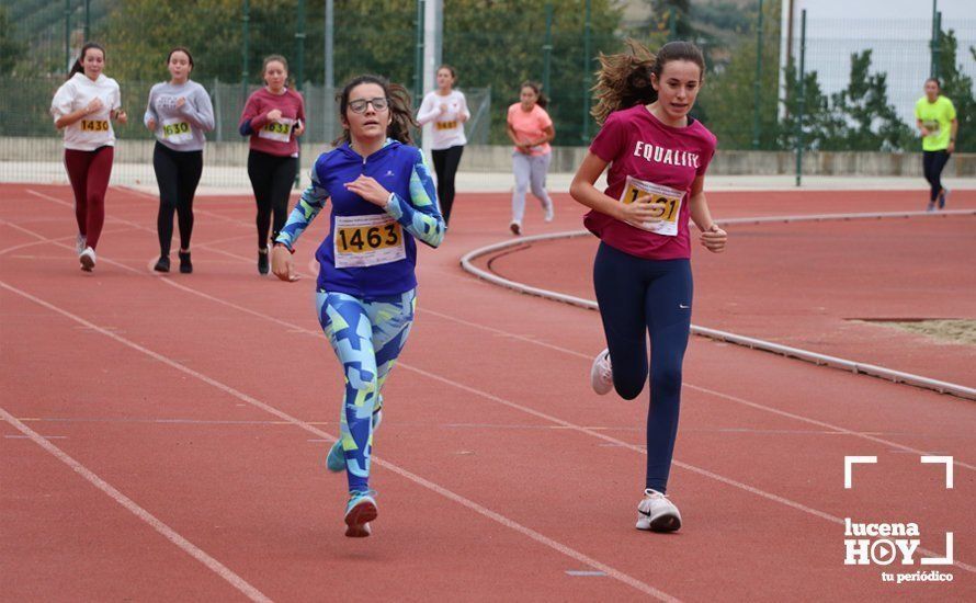 GALERÍA III: XXI Carrera Popular Ciudad de Lucena: Categorías Juvenil, Cadete e Infantil