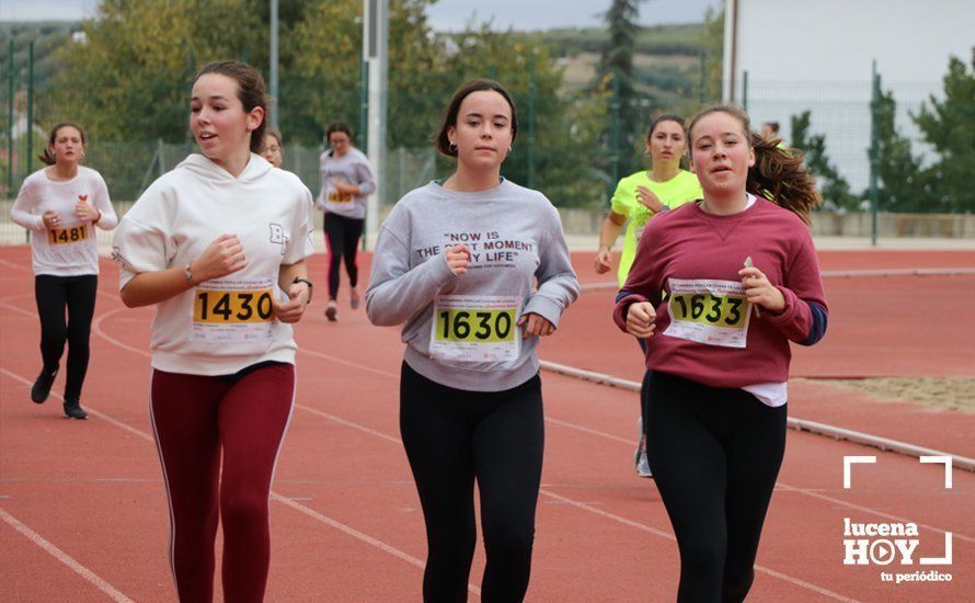 GALERÍA III: XXI Carrera Popular Ciudad de Lucena: Categorías Juvenil, Cadete e Infantil